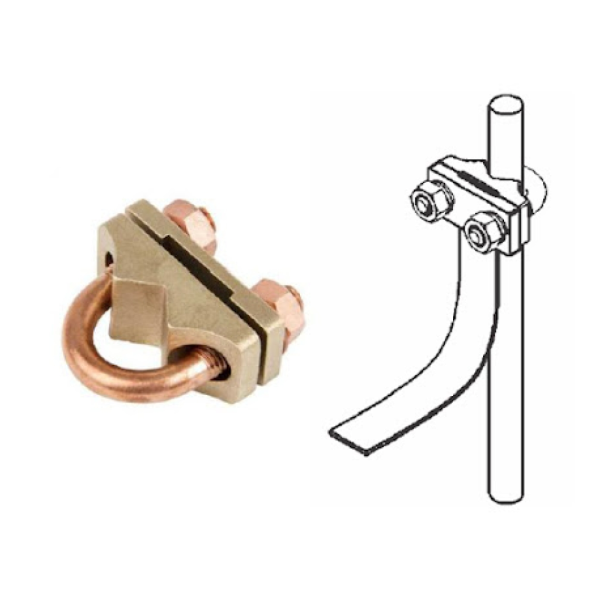 Ốc chữ U siết cọc và thanh đồng